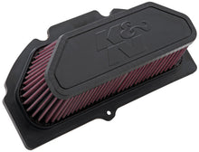 Load image into Gallery viewer, K&amp;N 09-11 Suzuki GSXR 1000 Replacement Air Filter 11.063in L x 5.688in W x 3.375in H K&amp;N Engineering