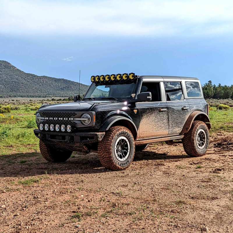 KC HiLiTES 21+ Ford Bronco 39in. Gravity LED Pro6 Light Bar Kit Front Bumper KC HiLiTES