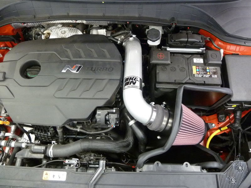 K&N Typhoon 2022 Hyundai Kona N L4-2.0L F/I Turbo Performance Air Intake System K&N Engineering