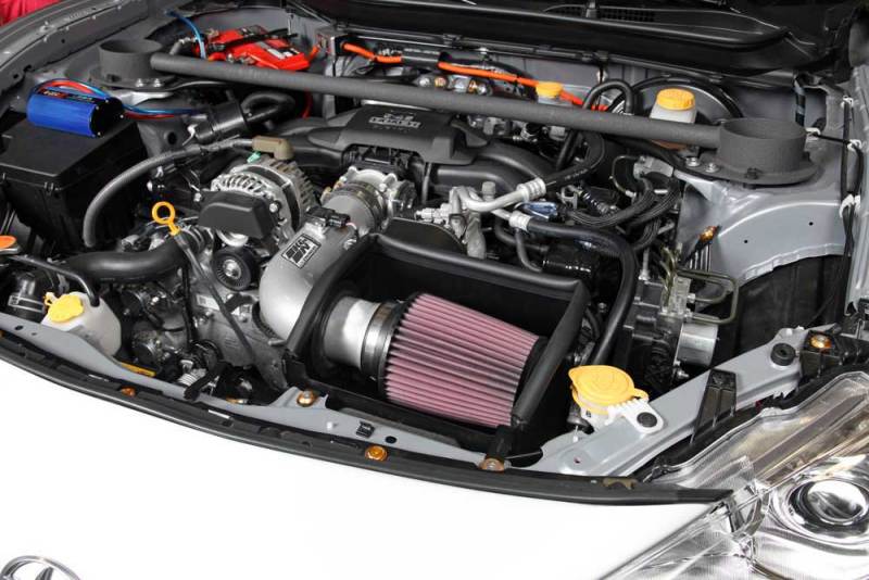 K&N 13 Subaru BRZ 2.0L / 13 Scion FR-S 2.0L Silver 69 Series Typhoon Intake K&N Engineering