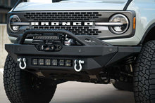 Load image into Gallery viewer, DV8 Offroad 2021+ Ford Bronco Modular Front Bumper Winch Capable w/ Auxiliary Light Mounts DV8 Offroad