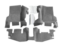 Load image into Gallery viewer, BedRug 97-06 Jeep TJ Front 3pc BedTred Floor Kit w/Center Console - Incl Heat Shields BedRug