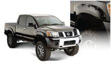 Load image into Gallery viewer, Bushwacker 04-15 Nissan Titan Pocket Style Flares 4pc 67.1/78.9/84/96in - Black Bushwacker