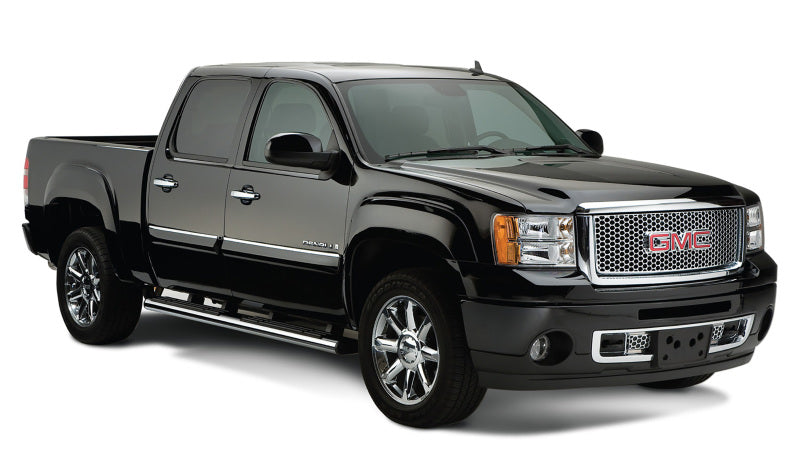 Bushwacker 07-14 GMC Sierra 2500 HD Fleetside OE Style Flares 4pc 78.0/78.7/97.6in Bed - Black Bushwacker