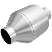 Load image into Gallery viewer, MagnaFlow Conv Univ 3inch C/C 5inch spun body Magnaflow