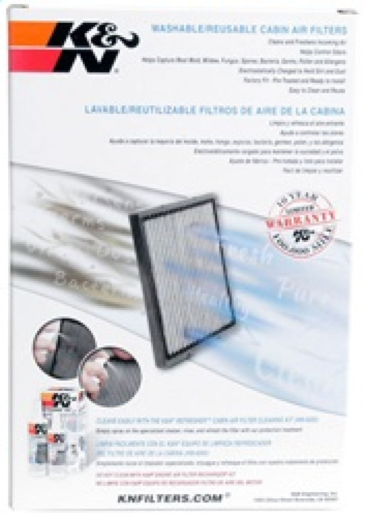 K&N 18 Ford Taurus 3.5L Cabin Air Filter K&N Engineering