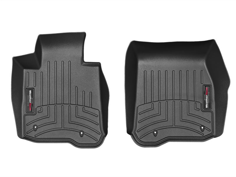 WeatherTech 14+ BMW 4-Series Front FloorLiner - Black WeatherTech