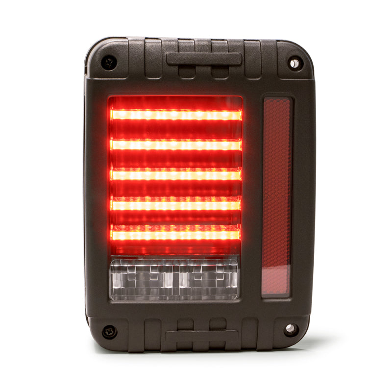 DV8 Offroad 07-18 Jeep Wrangler JK Horizontal LED Tail Light DV8 Offroad