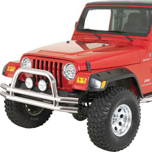 Load image into Gallery viewer, Rugged Ridge 3-In Double Tube Front Bumper SS 76-06 Models Rugged Ridge