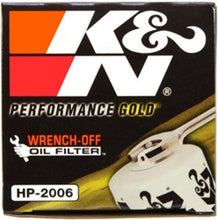 Load image into Gallery viewer, K&amp;N Universal Performance Gold Oil Filter K&amp;N Engineering