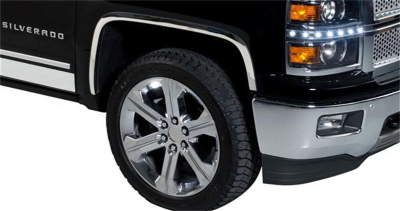 Putco 14-15 Chevy Silverado LD - Full Stainless Steel Fender Trim Putco