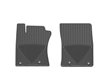 Load image into Gallery viewer, WeatherTech 13+ Toyota 4Runner Front Rubber Mats - Black WeatherTech