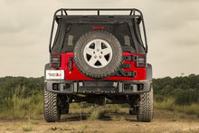 Load image into Gallery viewer, Rugged Ridge Spartacus Rear Bumper Black 07-18 Jeep Wrangler Rugged Ridge