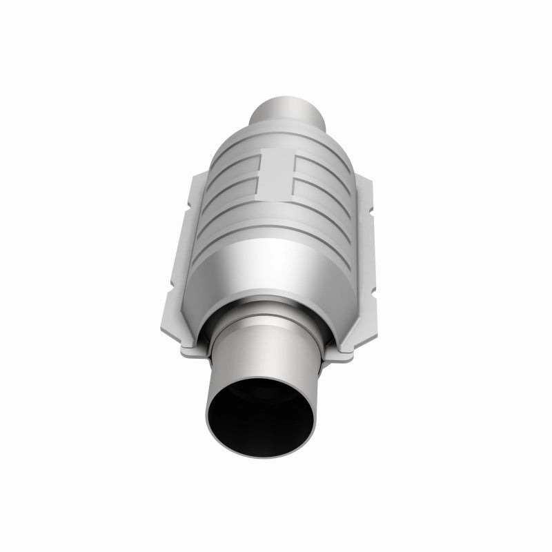 MagnaFlow Conv Univ 2.25in Inlet/Outlet Center/Center Round 9in Body L x 5.125in W x 13in Overall L Magnaflow