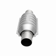 Load image into Gallery viewer, MagnaFlow Conv Univ 2.25in Inlet/Outlet Center/Center Round 9in Body L x 5.125in W x 13in Overall L Magnaflow