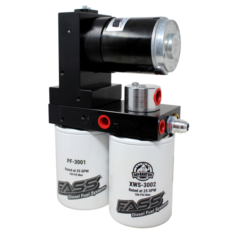 FASS Class 8 165gph/16-18psi Titanium Signature Series Fuel Air Separation System TS 165G FASS Fuel Systems