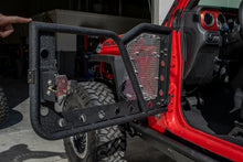Load image into Gallery viewer, DV8 Offroad Jeep 18+ Wrangler JL / 20+ Gladiator JT Front Rock Doors w/ Perforated Aluminum Mesh DV8 Offroad