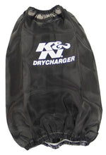 Load image into Gallery viewer, K&amp;N Drycharger Black Air Filter Wrap - Round Tapered K&amp;N Engineering