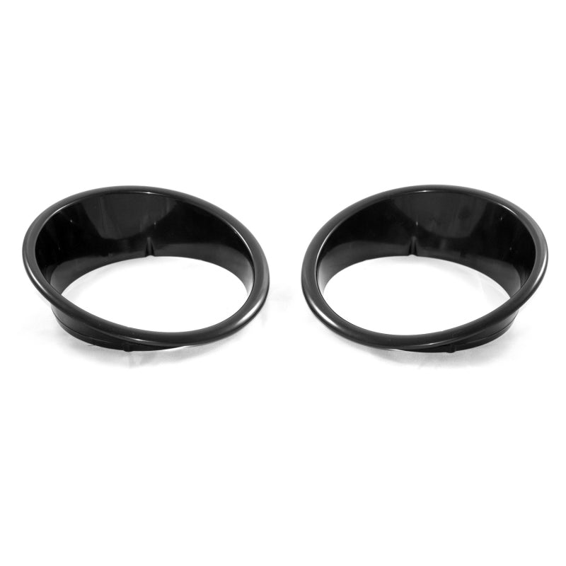 Rugged Ridge Headlight Bezels Black 07-18 Jeep Wrangler JK Rugged Ridge