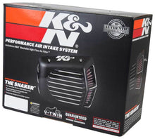Load image into Gallery viewer, K&amp;N Street Metal Intake System for 01-16 Harley Davidson Softail/Dyna - Shaker Black K&amp;N Engineering