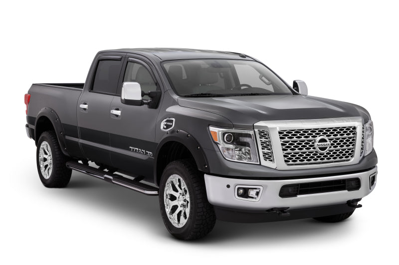 Bushwacker 04-15 Nissan Titan Pocket Style Flares 4pc 67.1/78.9/84/96in - Black Bushwacker
