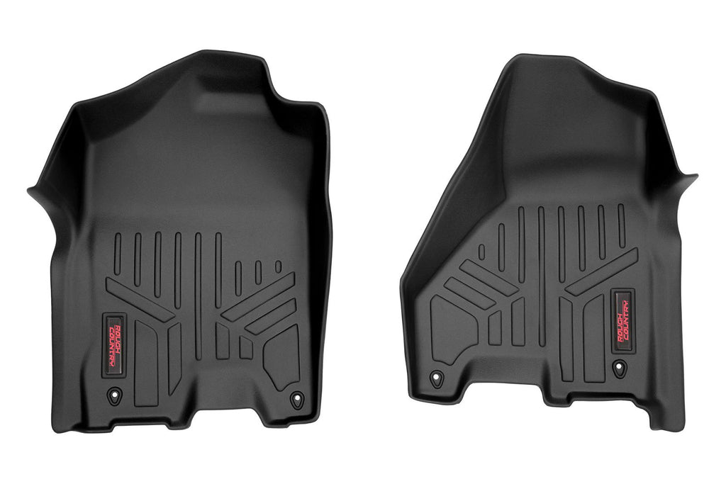 Floor Mats | Front | Crew/Mega Cab | Ram 1500/2500/3500 (12-18 & Classic) Rough Country