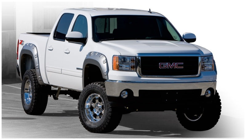 Bushwacker 07-13 GMC Sierra 1500 Boss Pocket Style Flares 2pc - Black Bushwacker