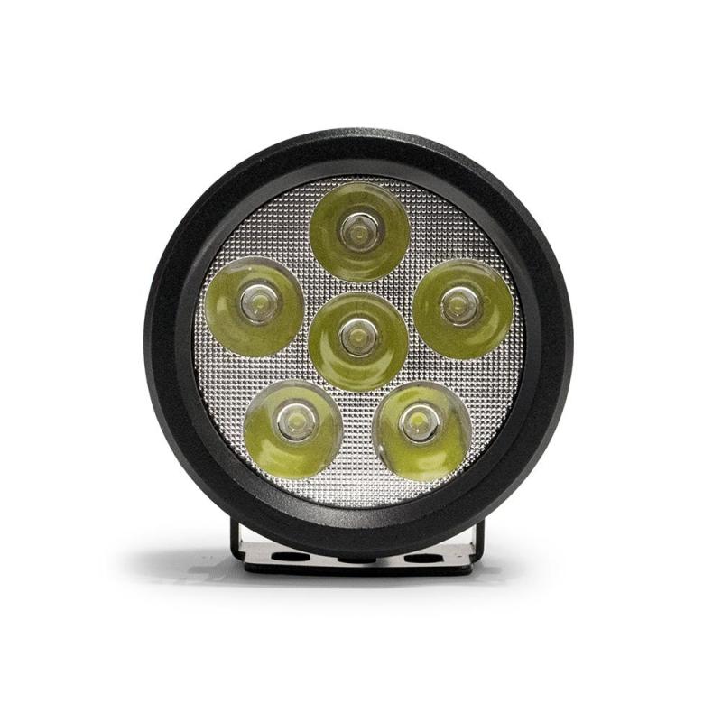 DV8 Offroad 3.5in Round 16W Driving Light Spot 3W LED - Black DV8 Offroad