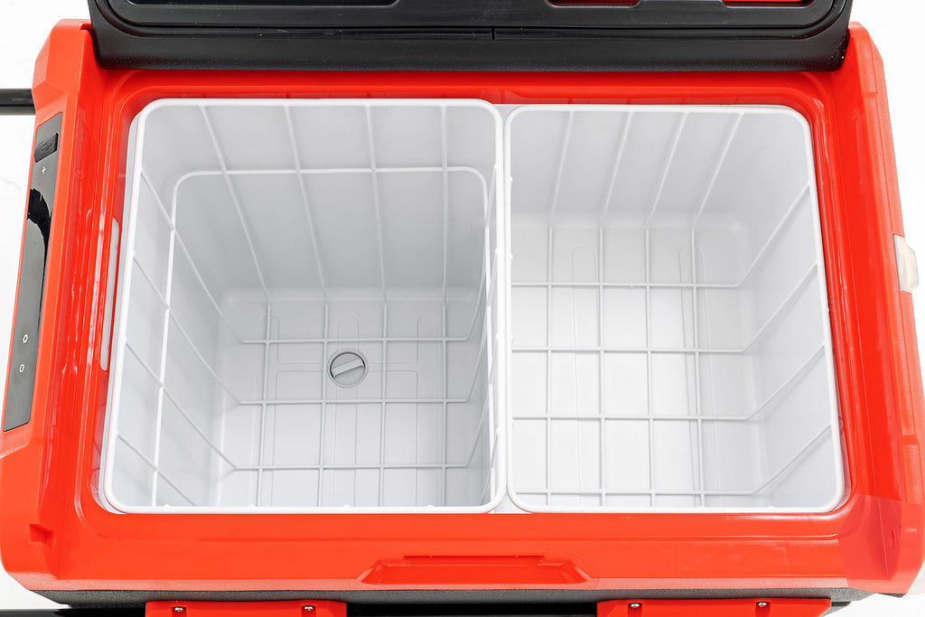 50L Portable Refrigerator/Freezer | Rechargeable | 12 Volt/AC 110 Rough Country