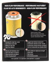 Load image into Gallery viewer, K&amp;N 3.74inch / 2.98 OD Performance Gold Oil Filter K&amp;N Engineering