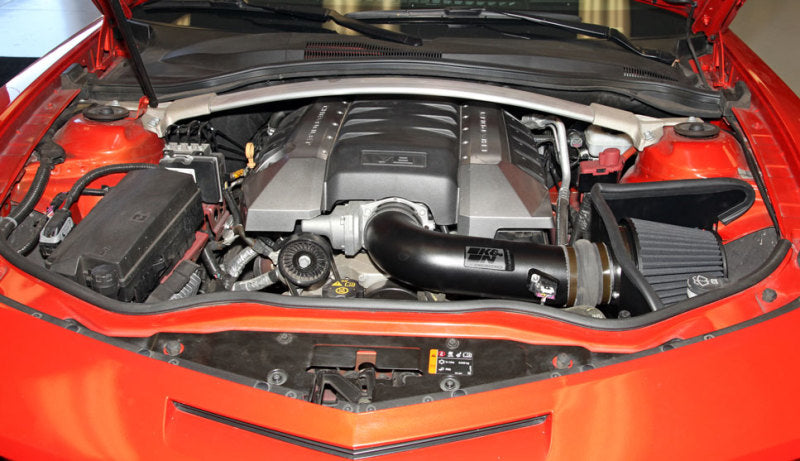 K&N 10-13 Chevy Camaro 6.2L V8 Black Performance Intake Kit K&N Engineering