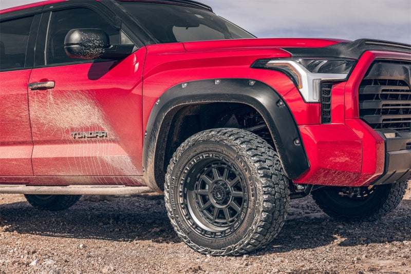 Bushwacker 22-23 Toyota Tundra Pocket Style Flares 4pc  - Black Bushwacker