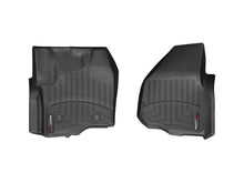Load image into Gallery viewer, WeatherTech 12+ Ford F250/F350/F450/F550 Front FloorLiner - Black WeatherTech