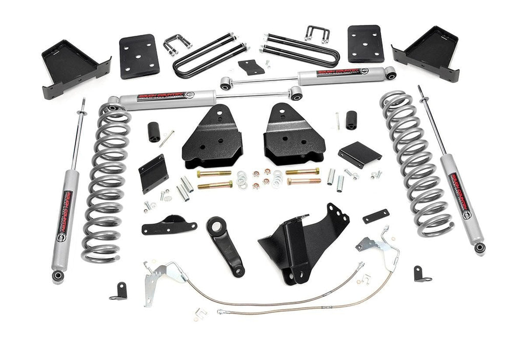 6 Inch Lift Kit | Gas | OVLD | M1 | Ford F-250 Super Duty (15-16) Rough Country