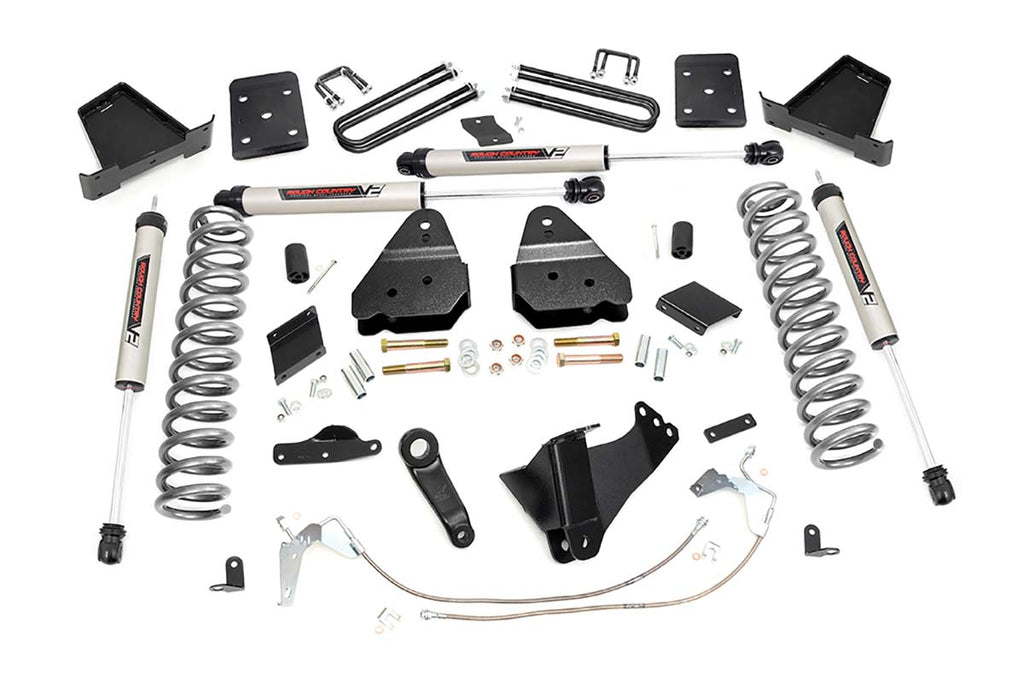 6 Inch Lift Kit | Diesel | No OVLD | V2 | Ford F-250 Super Duty (15-16) Rough Country
