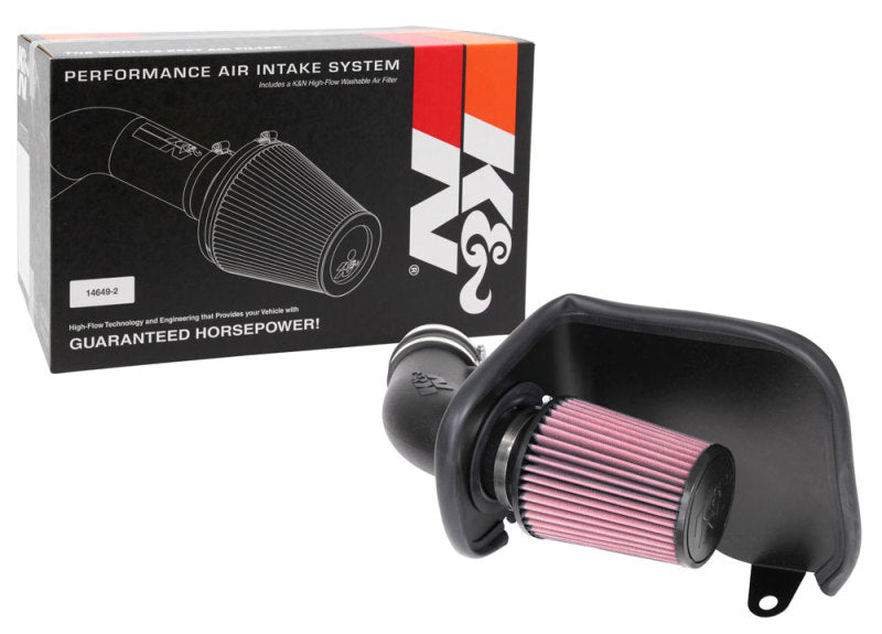 K&N 19-20 Jeep Cherokee V6-3.2L Aircharger Performance Intake K&N Engineering