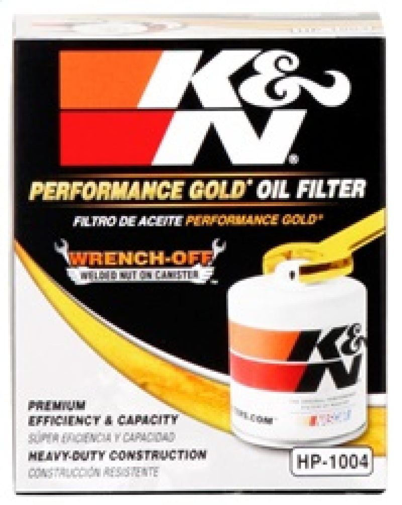 K&N Universal Performance Gold Oil Filter K&N Engineering