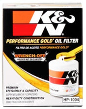 Load image into Gallery viewer, K&amp;N Universal Performance Gold Oil Filter K&amp;N Engineering