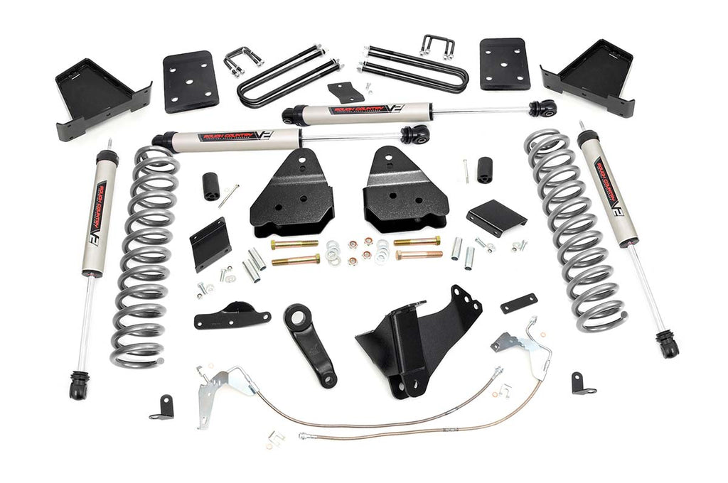 6 Inch Lift Kit | Diesel | OVLD | V2 | Ford F-250 Super Duty (11-14) Rough Country