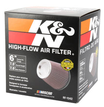 Load image into Gallery viewer, K&amp;N Round Tapered Universal Air Filter 6in Flange ID x 7.5in Base OD x 5in Top OD x 6.5in Height K&amp;N Engineering