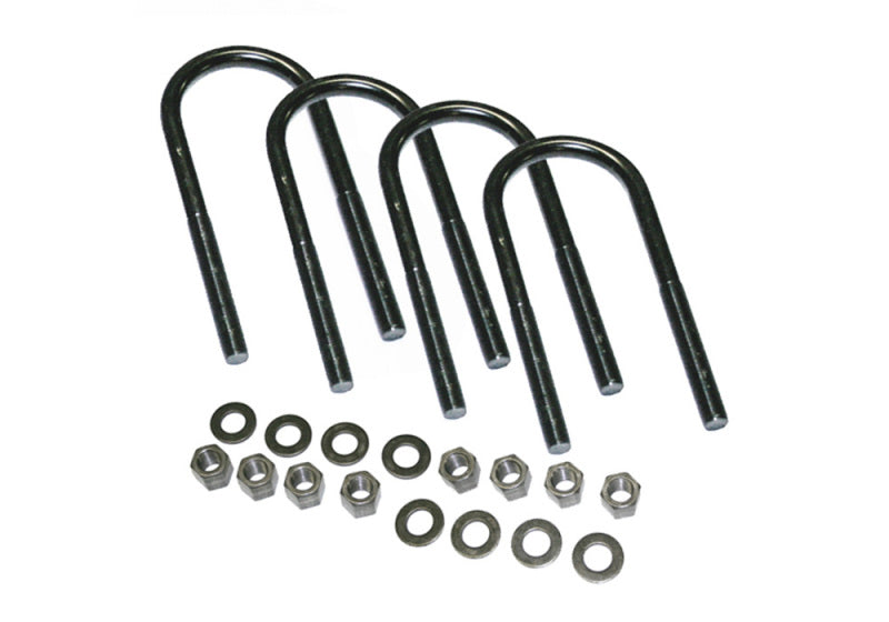 Superlift U-Bolt 4 Pack 5/8x3-1/8x11 Round w/ Hardware Superlift