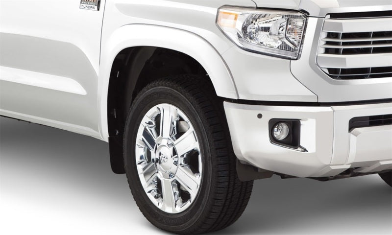 Bushwacker 19-21Toyota Tundra Fleetside OE Style Flares - 4 pc 66.7/78.7/97.6in Bed - Super White Bushwacker