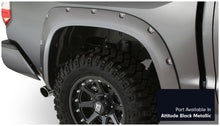 Load image into Gallery viewer, Bushwacker 16-18 Toyota Tundra Fleetside Pocket Style Flares 4pc - Midnight Black Bushwacker
