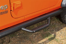 Load image into Gallery viewer, Rugged Ridge Spartan Nerf Bar Textured Black 18-20 Jeep Wrangler JL 2 Door Rugged Ridge