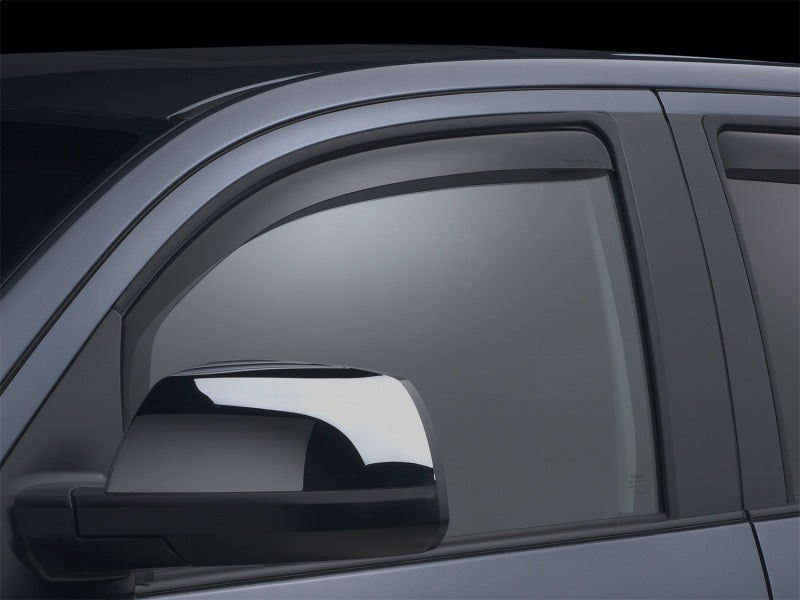 WeatherTech 07-21 Toyota Tundra Front Side Window Deflectors - Dark Smoke WeatherTech
