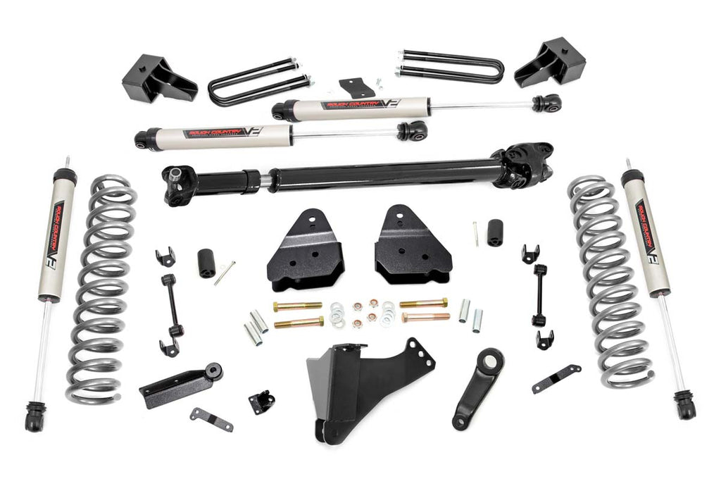4.5 Inch Lift Kit | DRW | D/S | V2 | Ford F-350 Super Duty (17-22) Rough Country