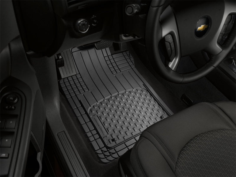 WeatherTech Universal All Vehicle Front and Rear Mat - Black WeatherTech