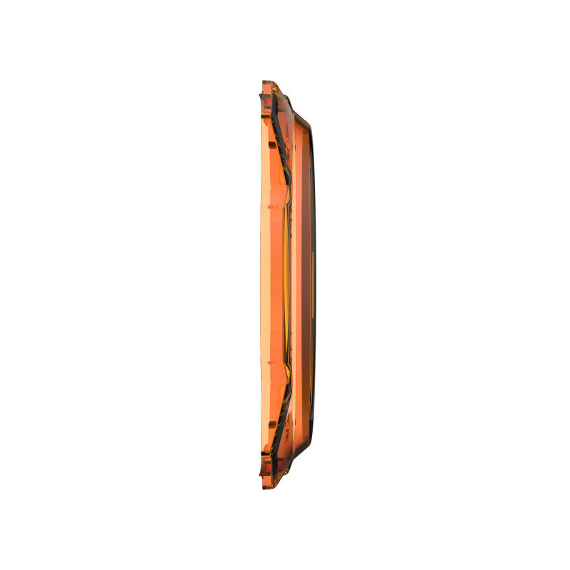 KC HiLiTES 6in. Hard Shield/Cover for Gravity Pro6 LED Lights (Single) - Amber KC HiLiTES