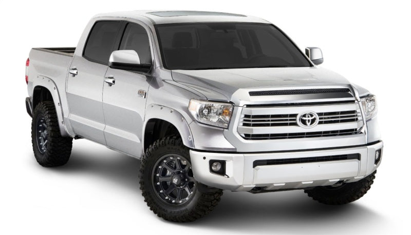 Bushwacker 19-21Toyota Tundra Fleetside OE Style Flares - 4 pc 66.7/78.7/97.6in Bed - Super White Bushwacker