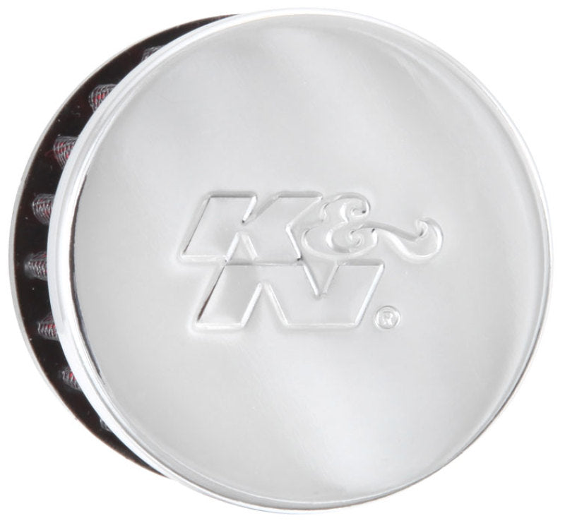 K&N 1in Flange ID x 2in OD x 1.5 inch H Rubber Base Crankcase Vent Filter K&N Engineering